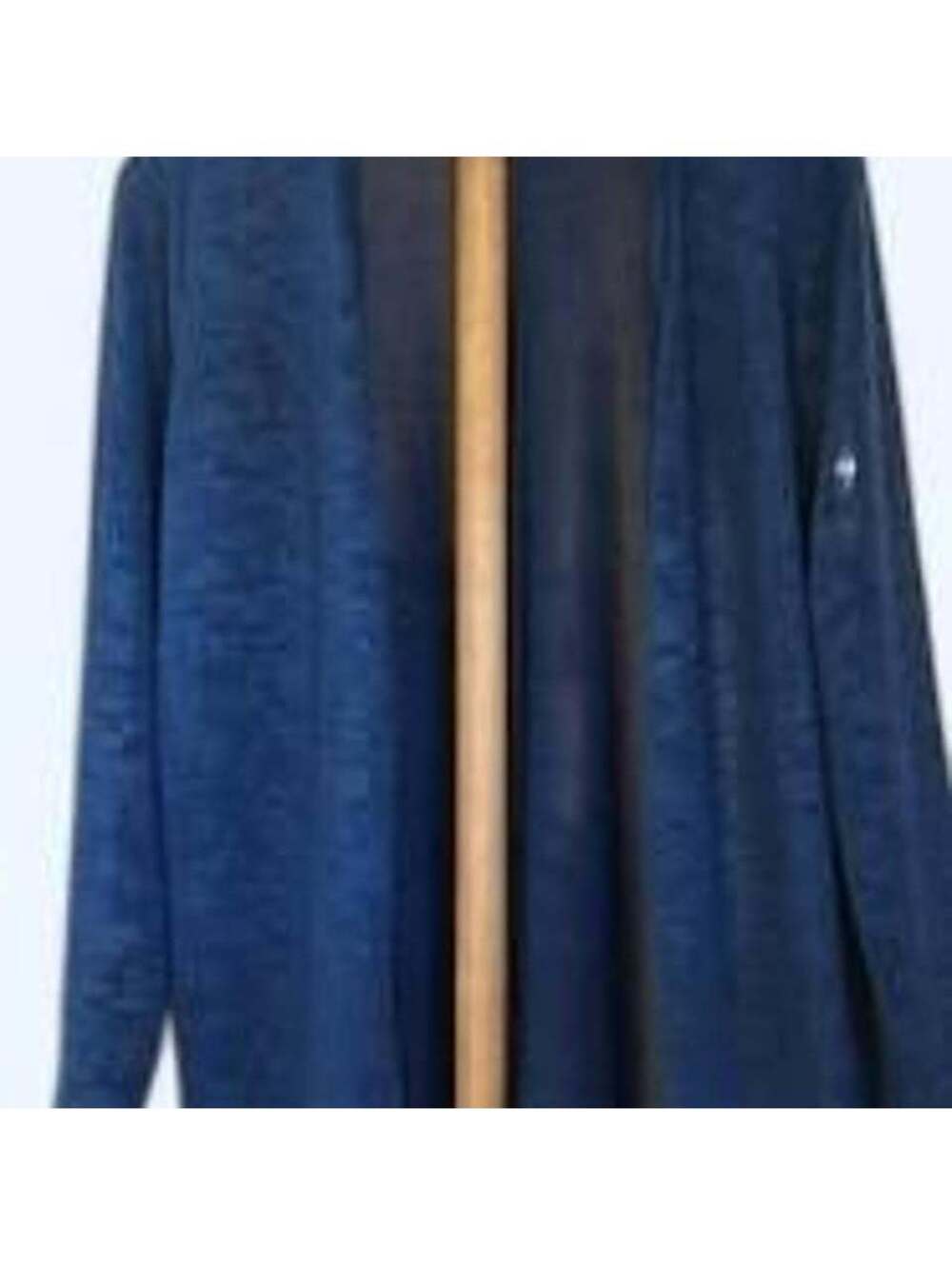 Jm-collection Women's Blue and Navy Cardigan